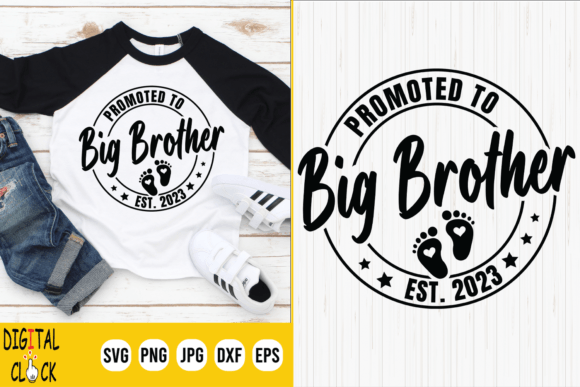 Download Promoted to Big Brother Est 2023 Svg - Big brother Collection
