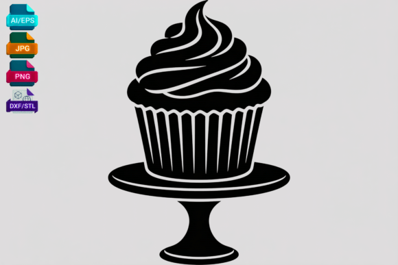 Download Cupcake Stand SVG Cake Dessert Icon - Cake stand svg Collection